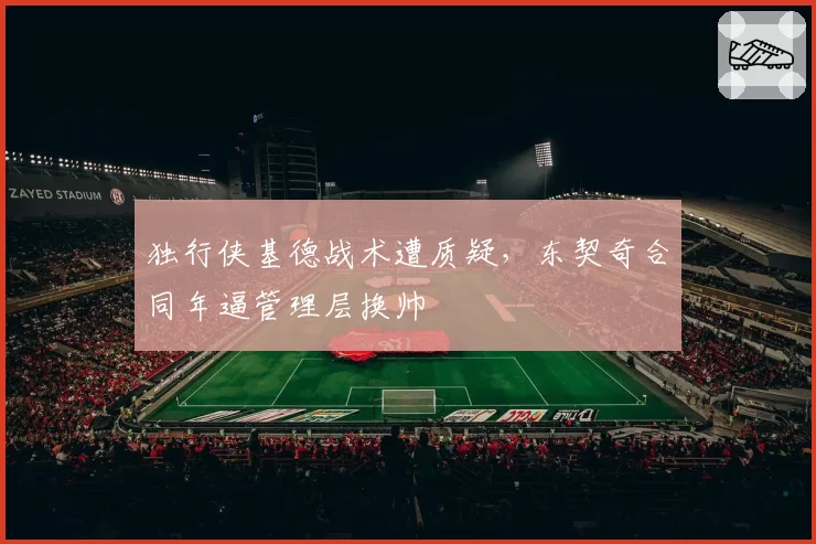 独行侠基德战术遭质疑,东契奇合同年逼管理层换帅